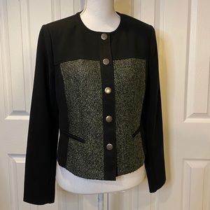 Cabi gray and black jacket size M